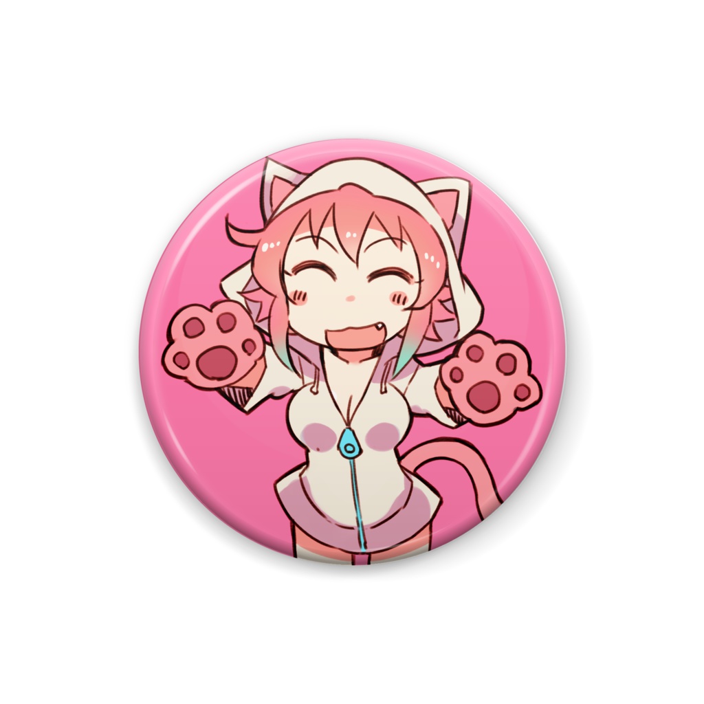 みつるにゃん缶バッジ