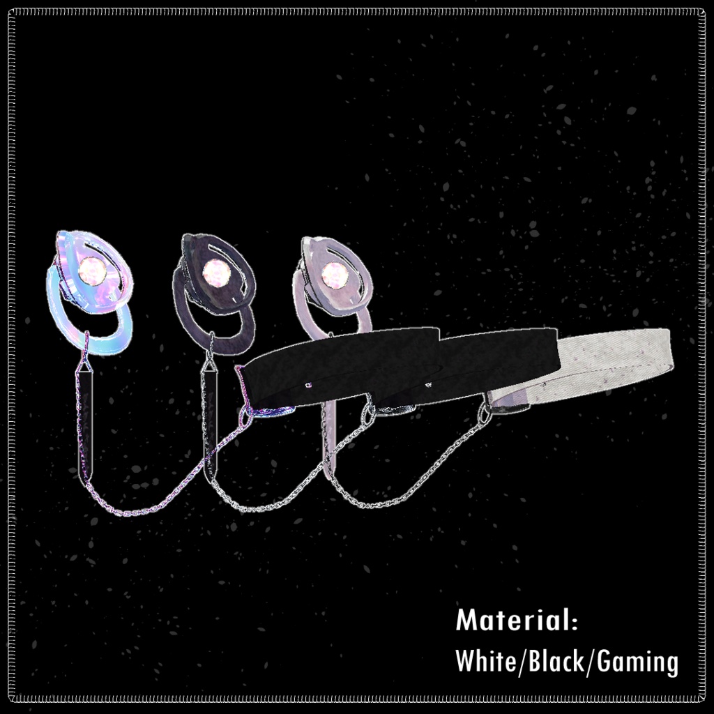 【VRC】おしゃぶり型栄養補給装置:B.A.B.Y.【しなの・萌・桔梗・ユギミヨ・まめひなた対応】