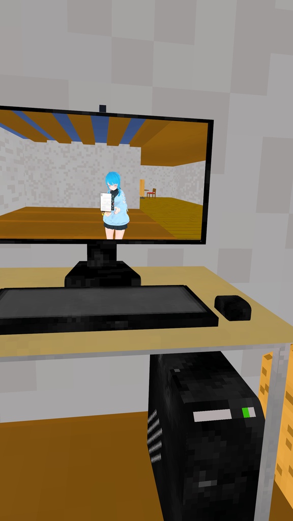 ディスクトップPC（ローポリ）