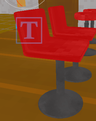 椅子02（ローポリ）