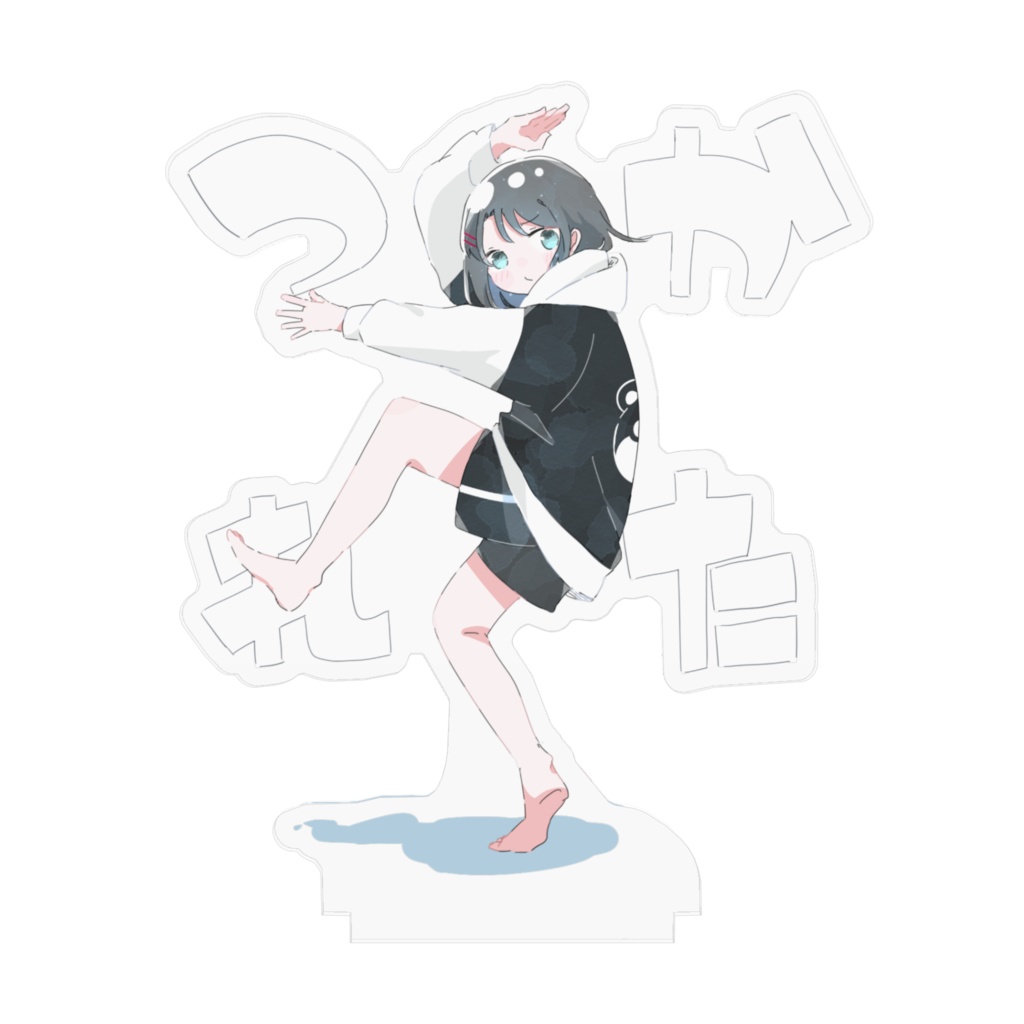 奥沢美咲のつかれたアクスタ(台座に文字なし)