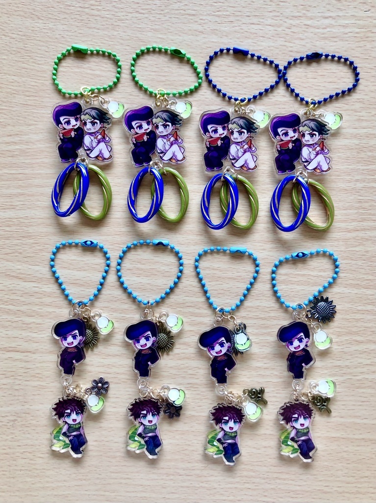 【ジョジョ】アクリルキーホルダー
