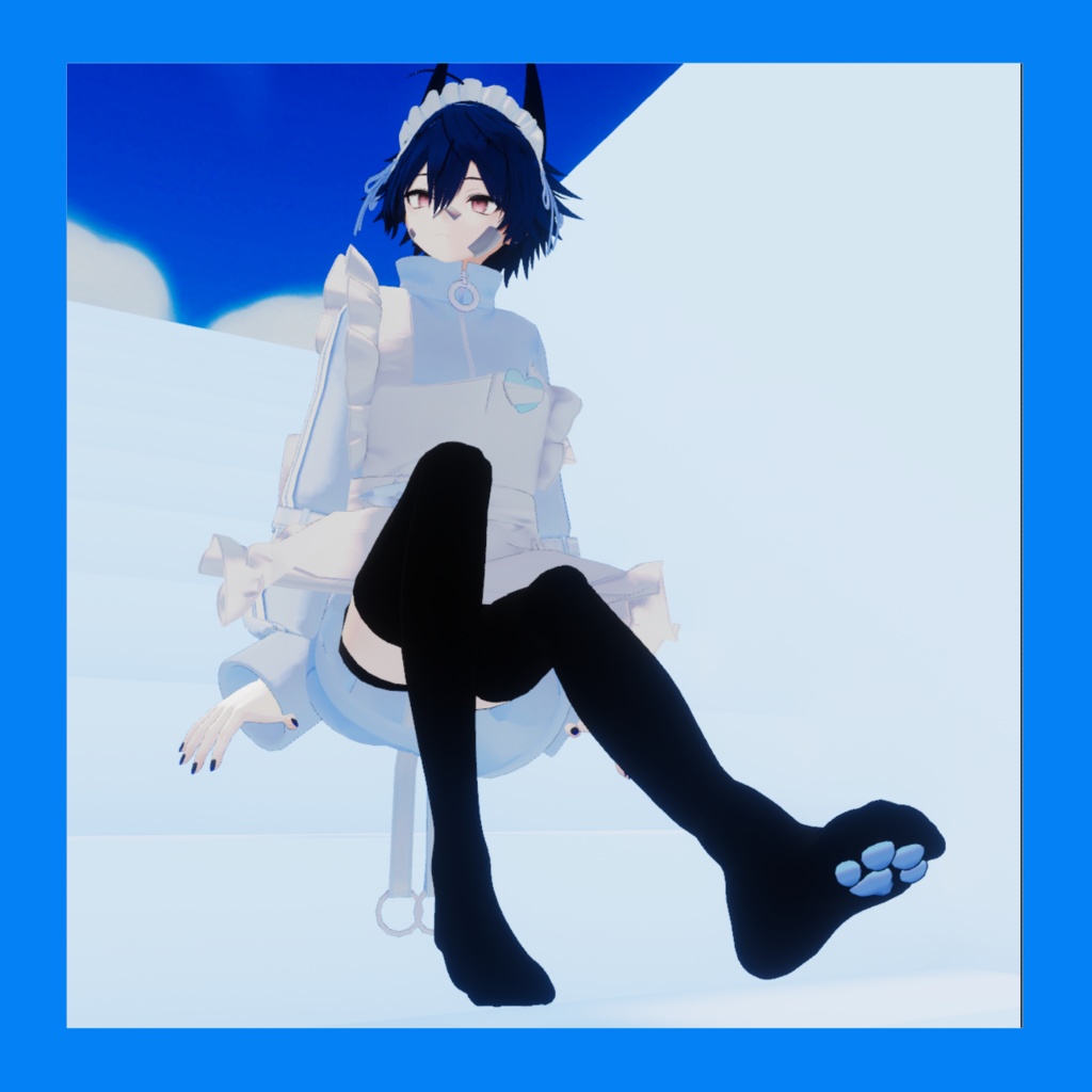 [複数対応]ぷにぷに！肉球ニーハイソックス