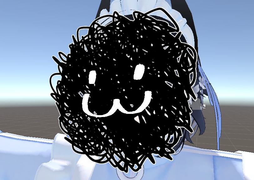 ぐにゃぐにゃパーティクル(表情追加予定)