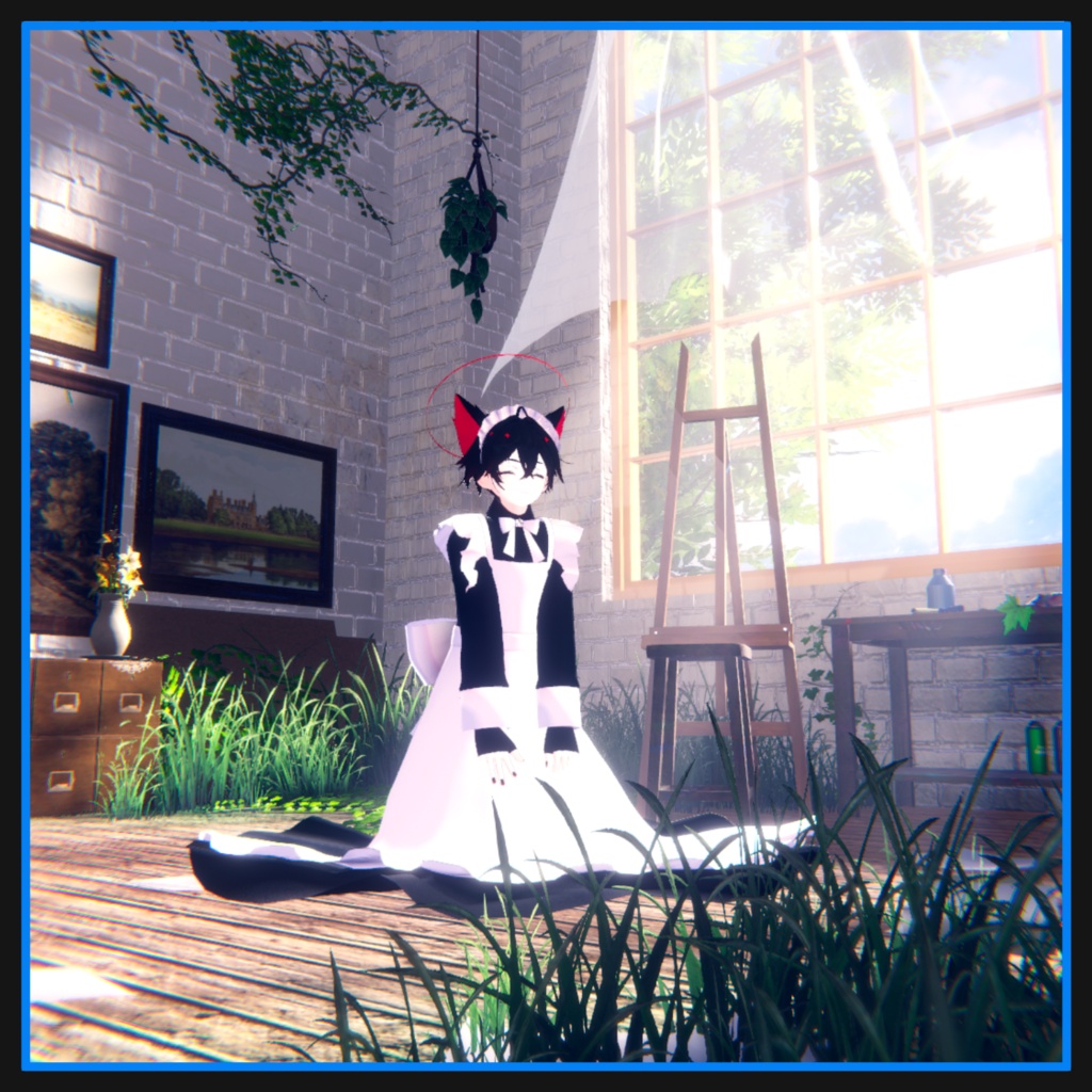【4アバター対応】Classical Maid
