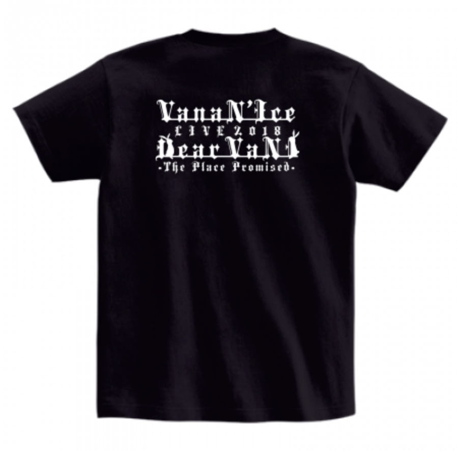 VanaN'Ice Dear VaNI LIVE Tシャツ 箱推し