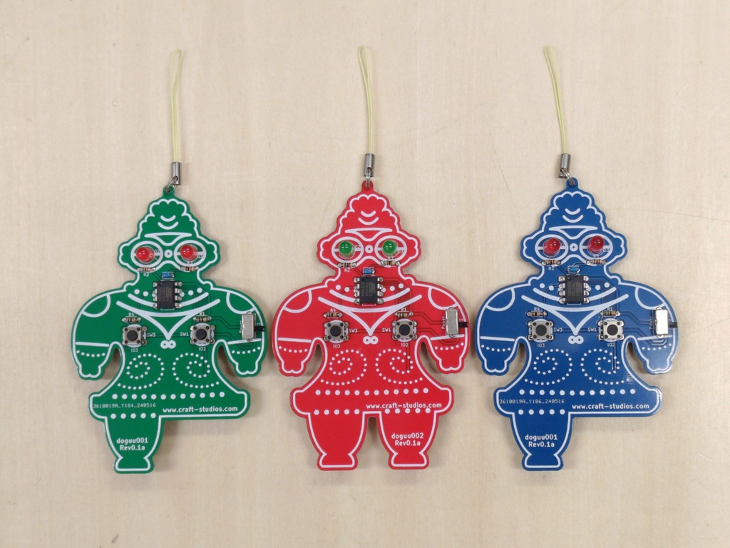 はんだ付けキット 土偶型