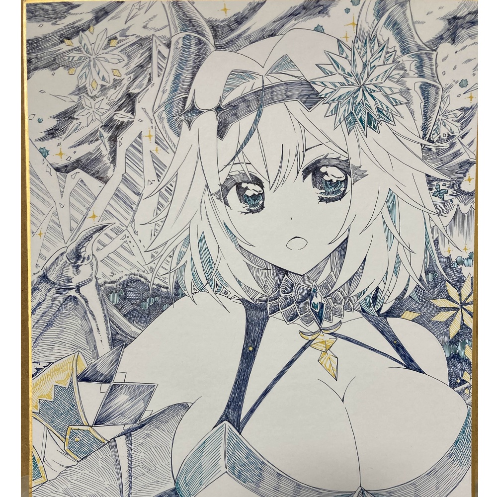 色紙【ミストレ】ツェルマット