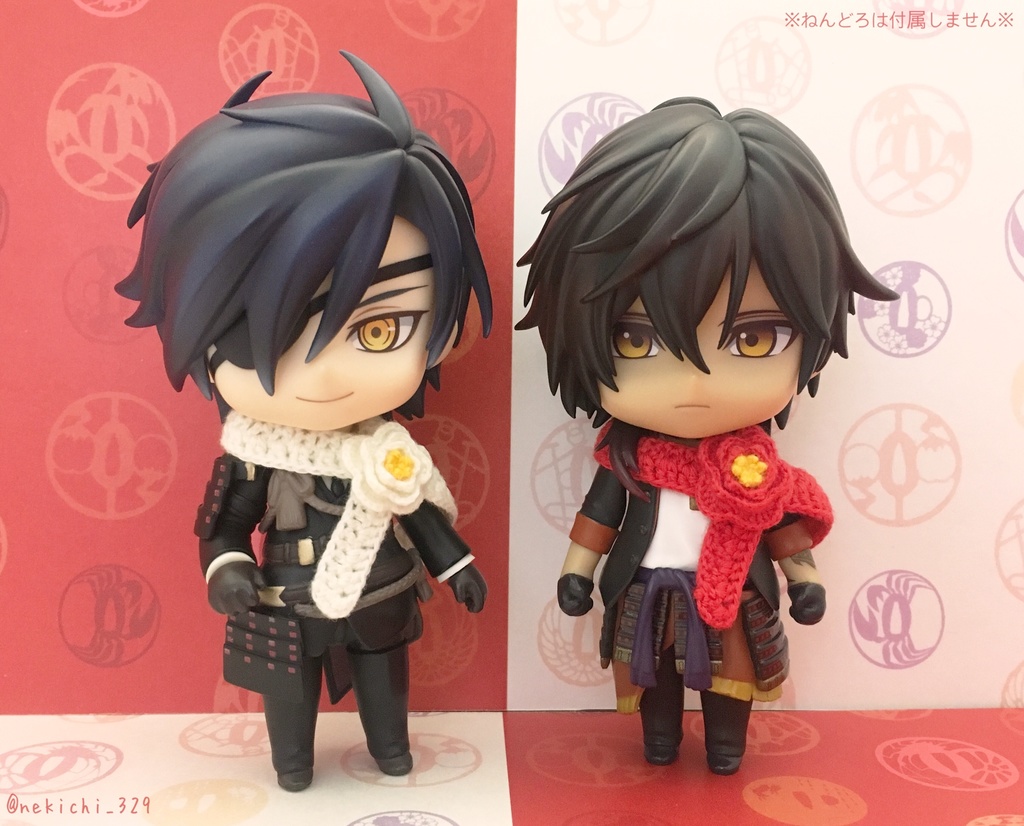 ねん守*冬ぼたんマフラー*