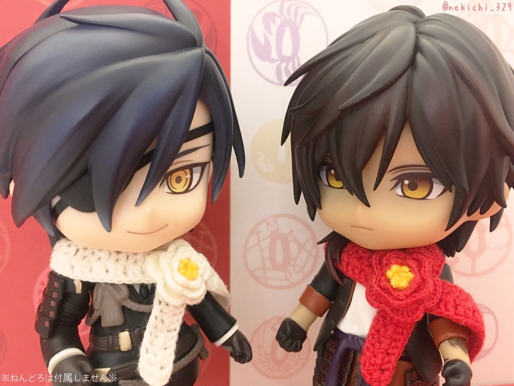 ねん守*冬ぼたんマフラー*