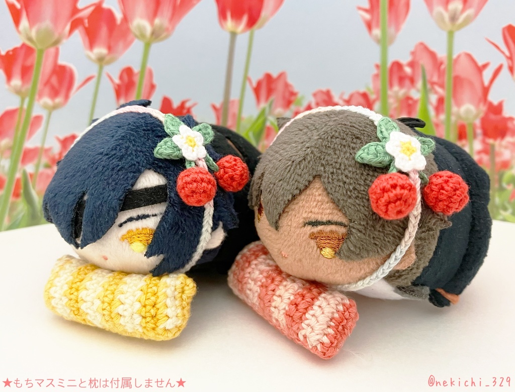 もち守&こもち守*さくらんぼ*