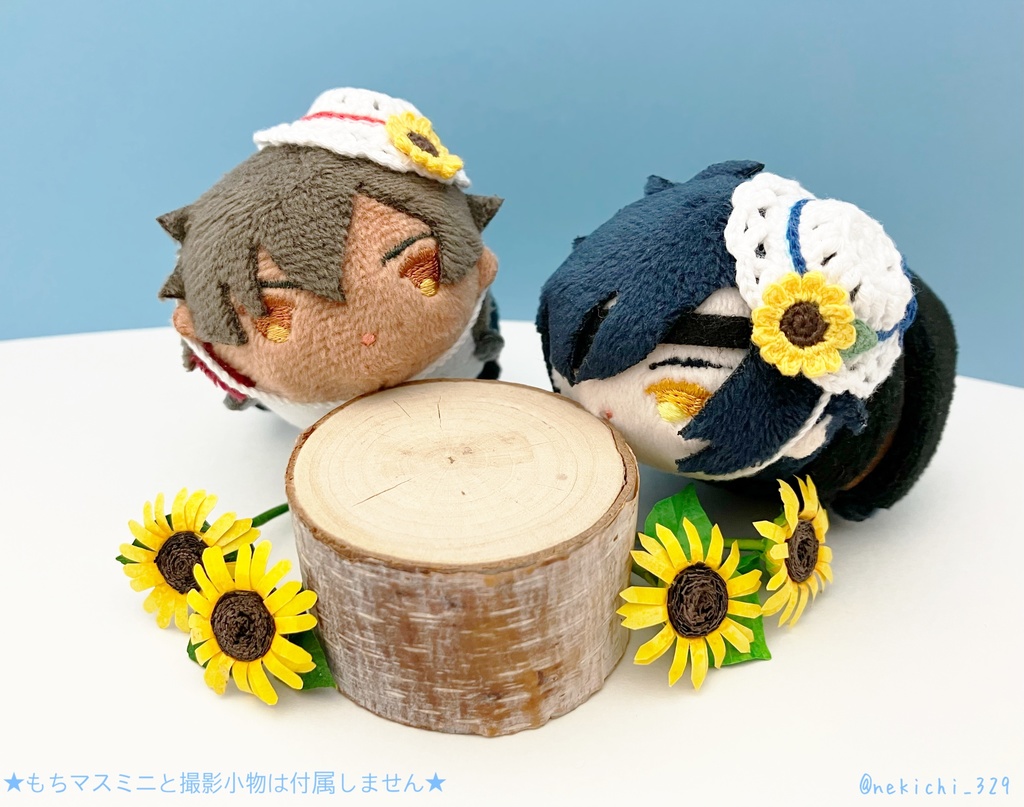 もち守&こもち守*ひまわりのなつぼうし*