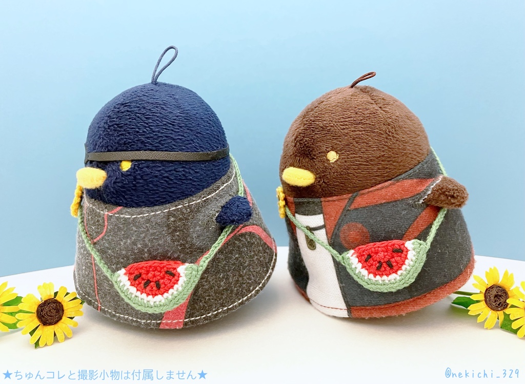 ちゅん守*すいかポシェット*