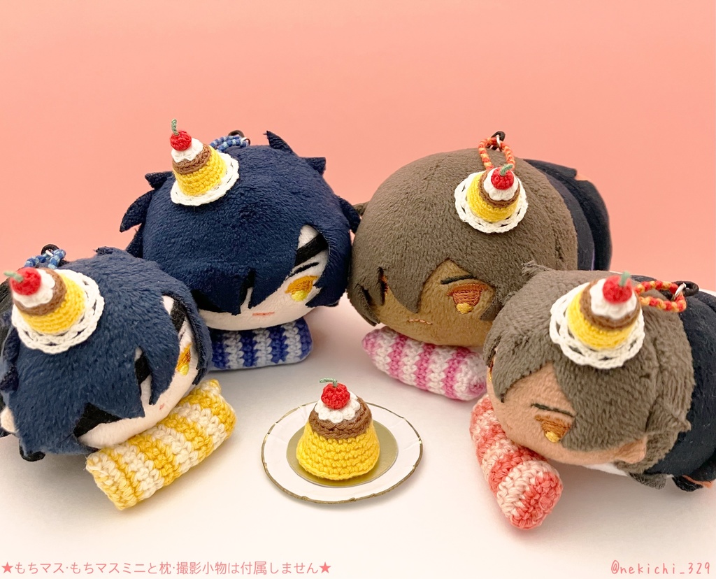 もち守こもち守&ちゅん守*ぷりんのお飾り*