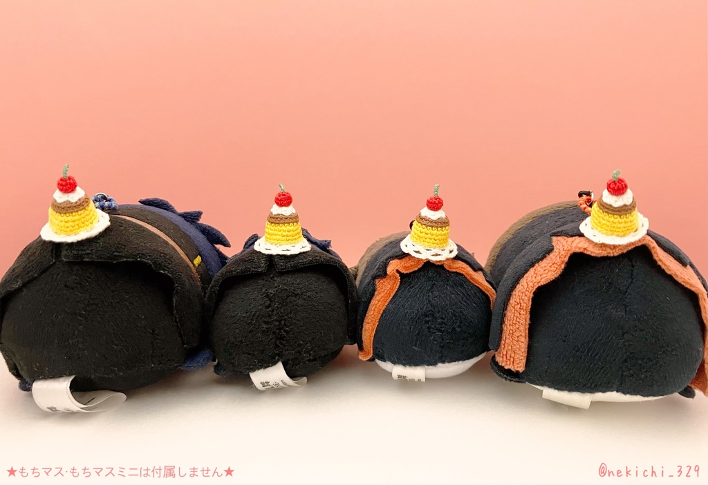 もち守こもち守&ちゅん守*ぷりんのお飾り*