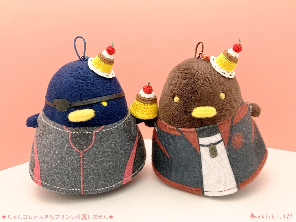 もち守こもち守&ちゅん守*ぷりんのお飾り*