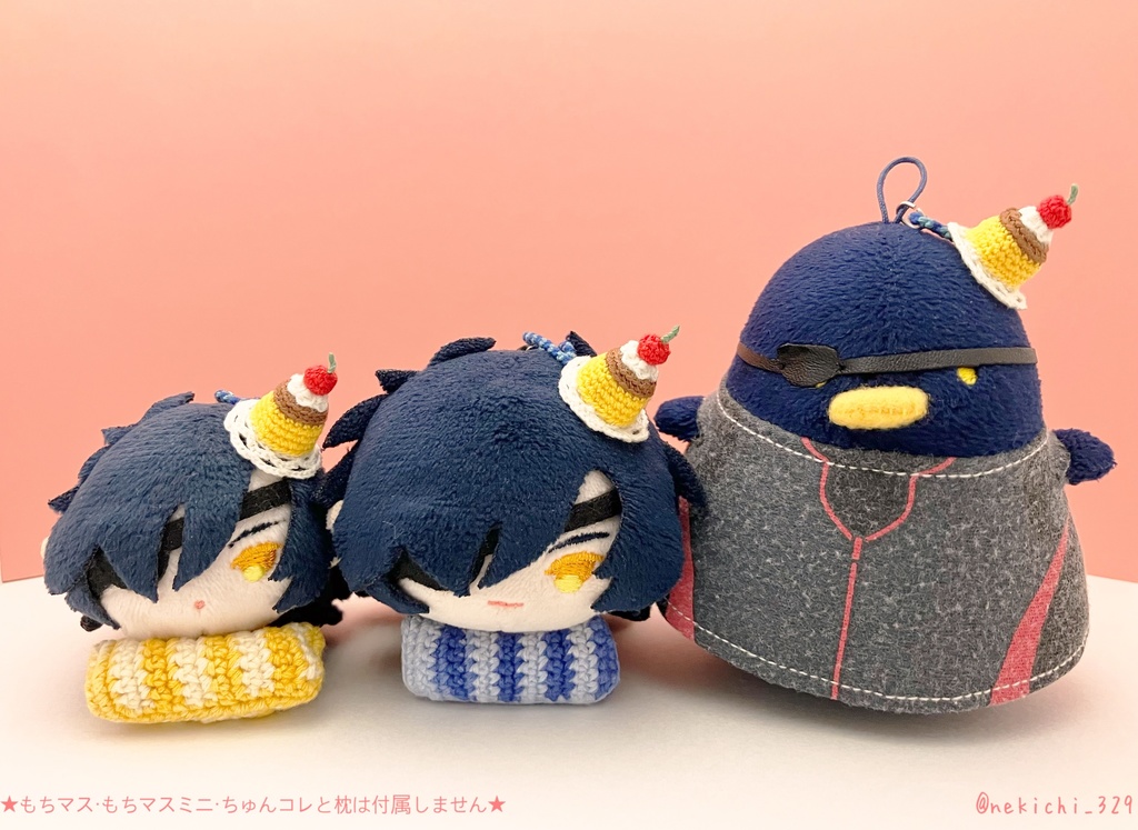 もち守こもち守&ちゅん守*ぷりんのお飾り*