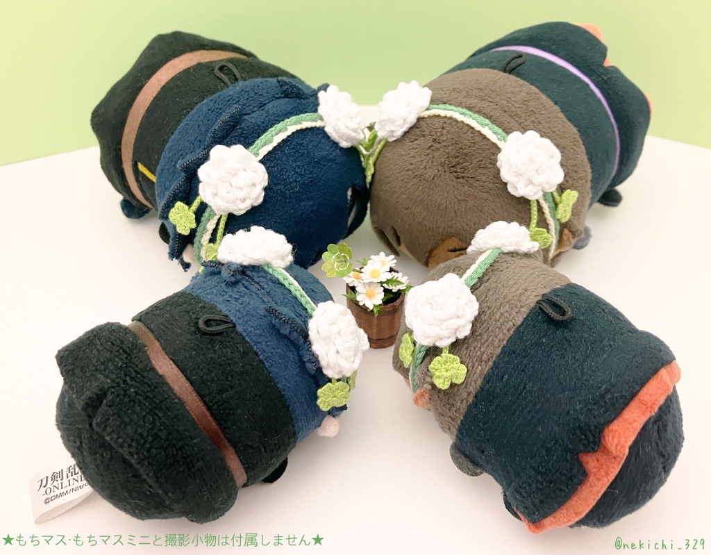 もち守&こもち守*クローバーのお飾り*