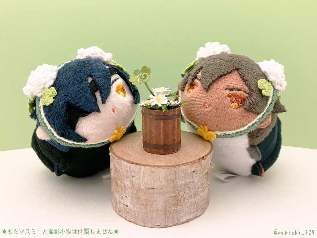 もち守&こもち守*クローバーのお飾り*