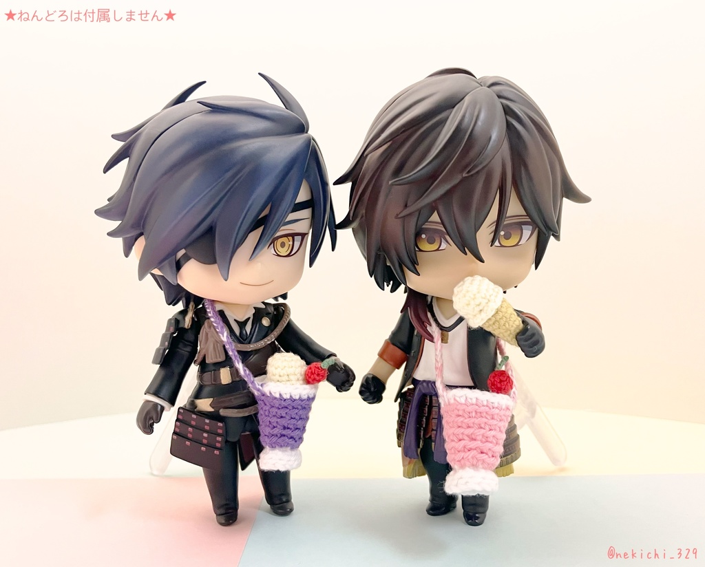 ねん守&ちゅん守*あいすとそーだのお飾り*