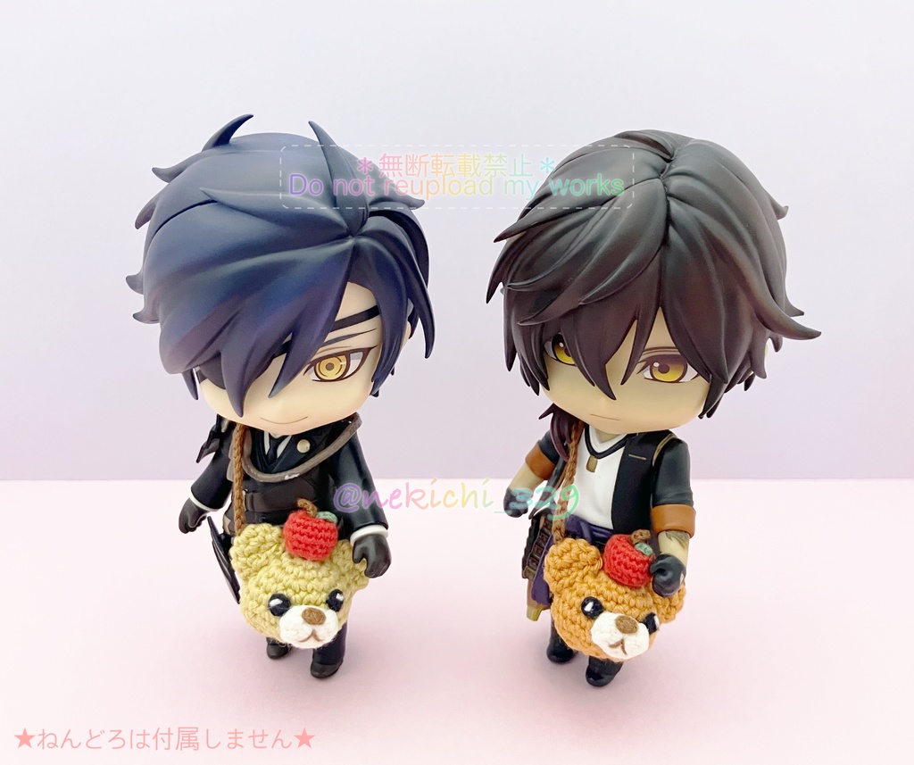 ねん守&もち守&こもち守*りんごっくまちゃーむ*