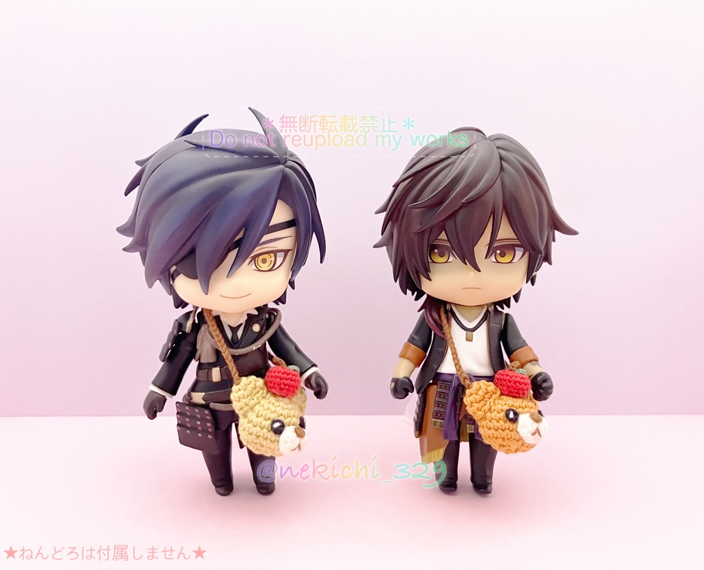 ねん守&もち守&こもち守*りんごっくまちゃーむ*