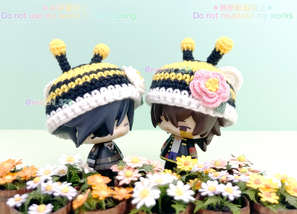 こえ守*みつばちあぼうし*