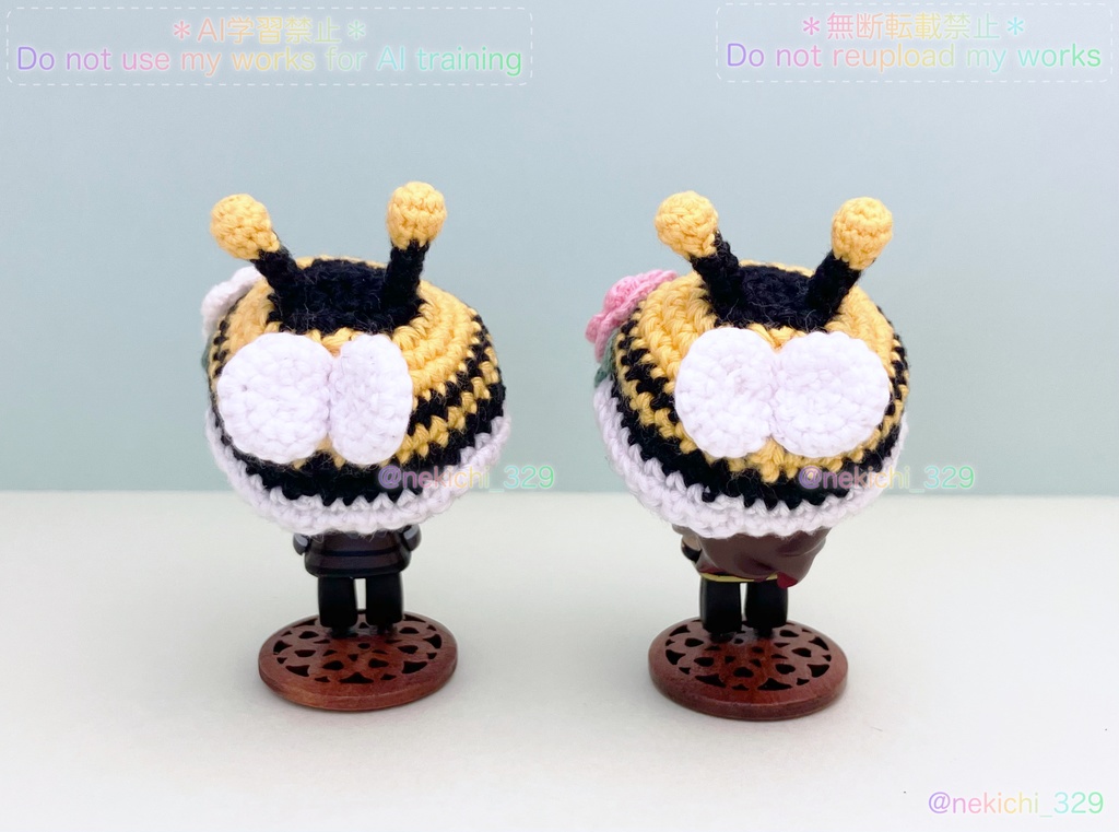 こえ守*みつばちあぼうし*