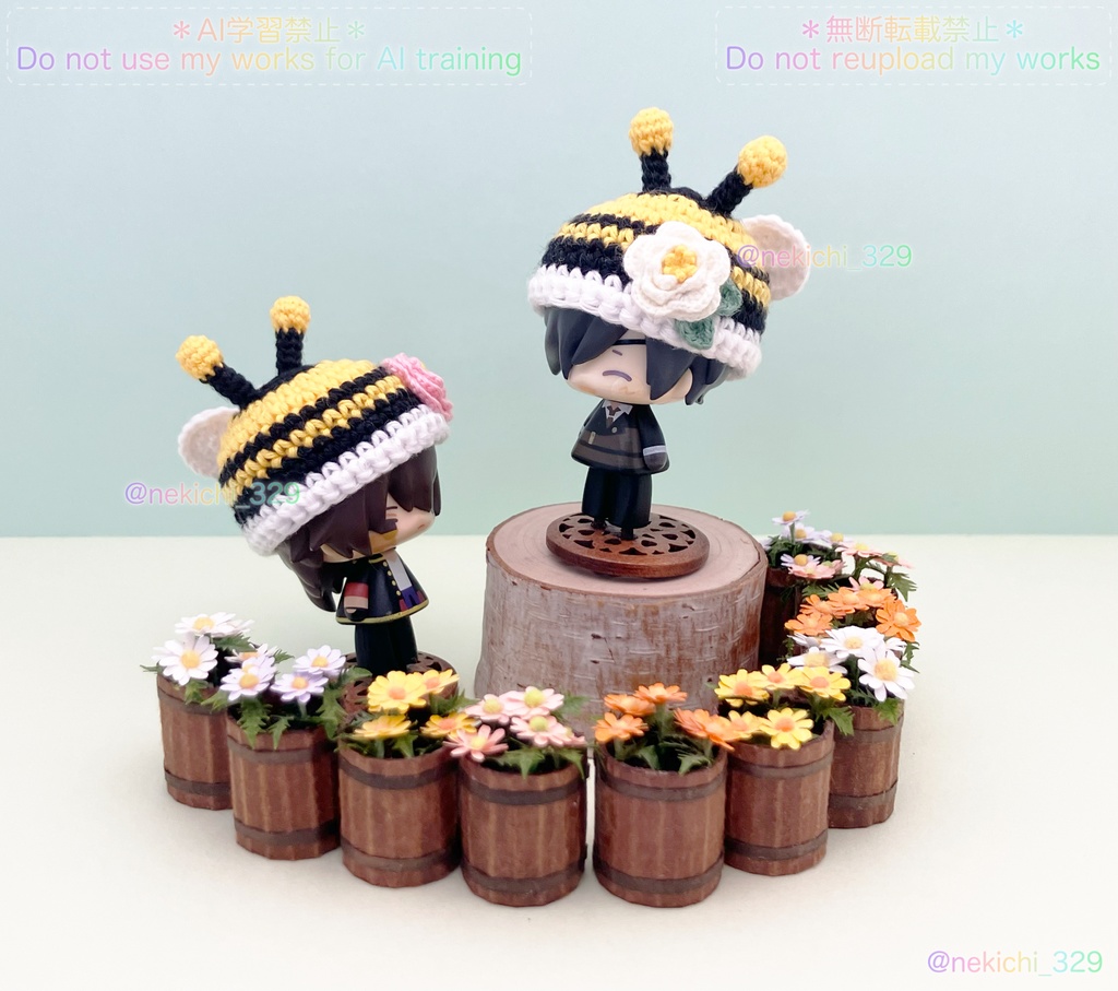 こえ守*みつばちあぼうし*