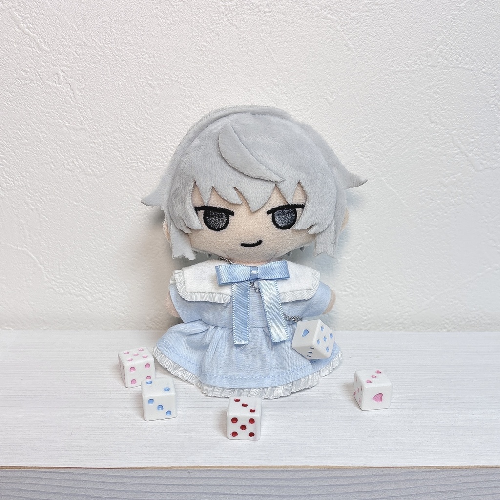 ぬいのサイコロチャームアクセサリー