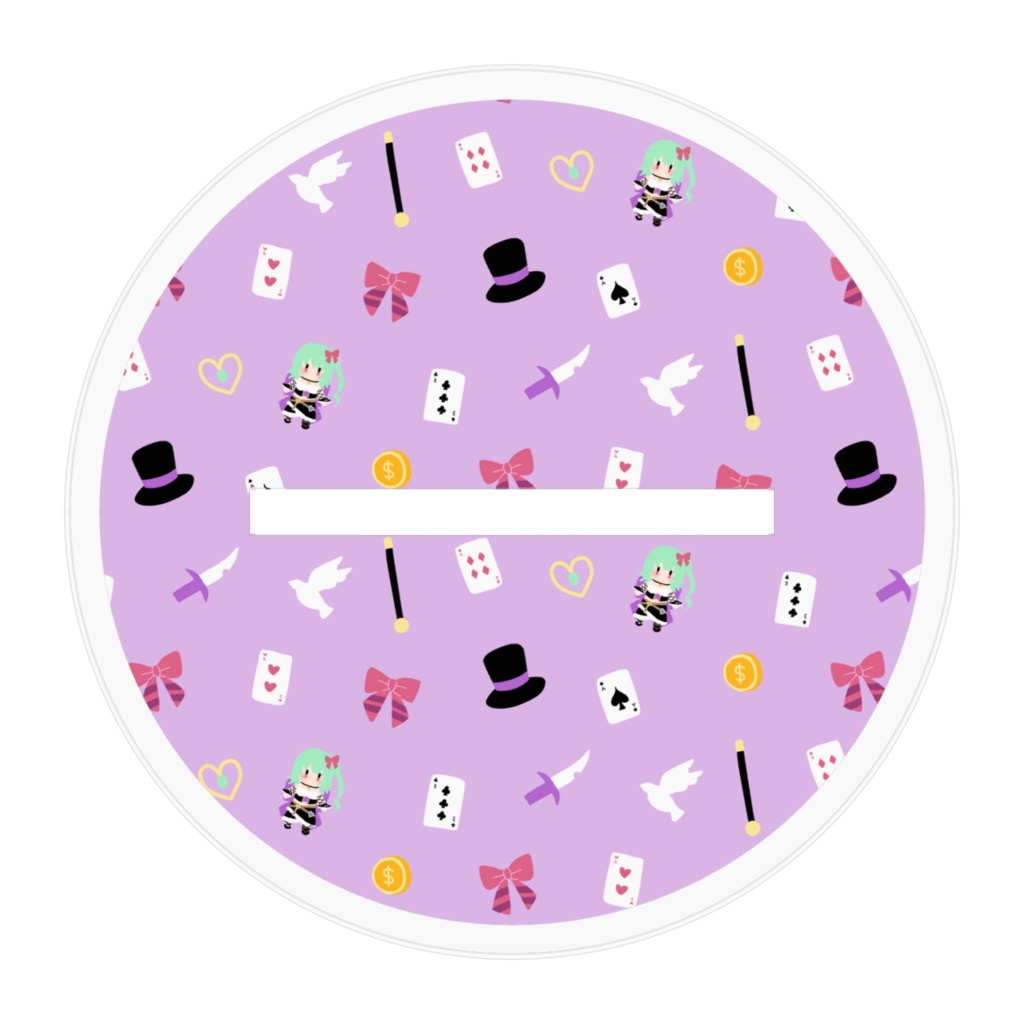 2周年記念アイテム アクリルスタンド タイプA 100mm×100mm