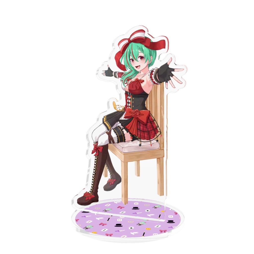 2周年記念アイテム アクリルスタンド タイプB 100mm×100mm