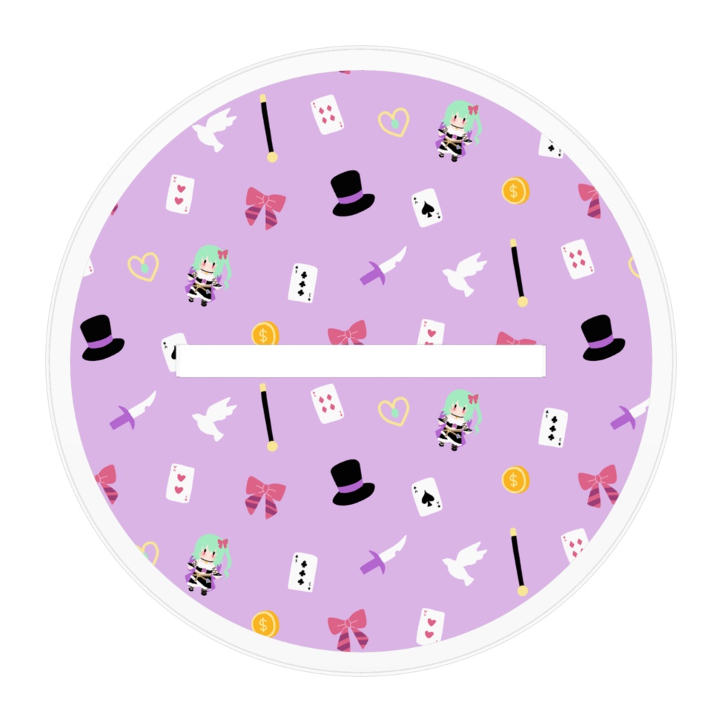 2周年記念アイテム アクリルスタンド タイプB 100mm×100mm