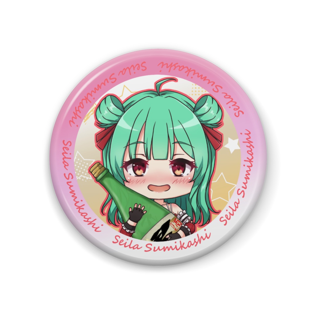 2周年記念アイテム 缶バッジ  全２種