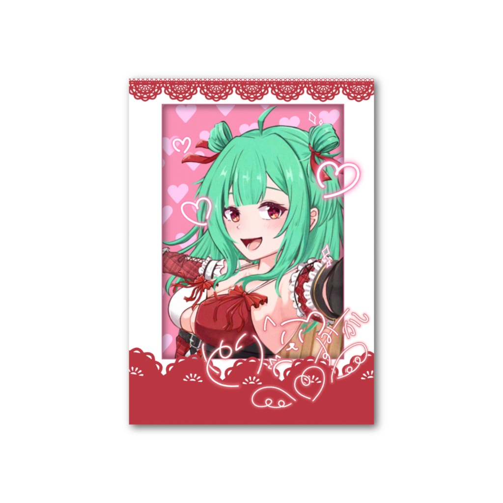 2周年記念アイテム チェキ風イラスト 全2種