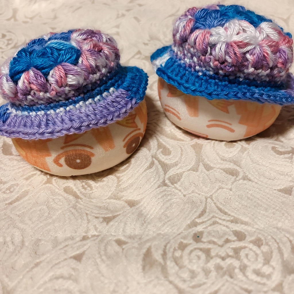 お花いっぱい帽子(夜桜)