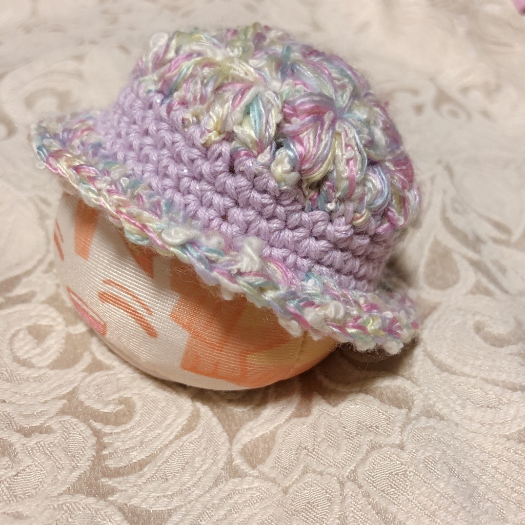 お花いっぱい帽子(巨峰)