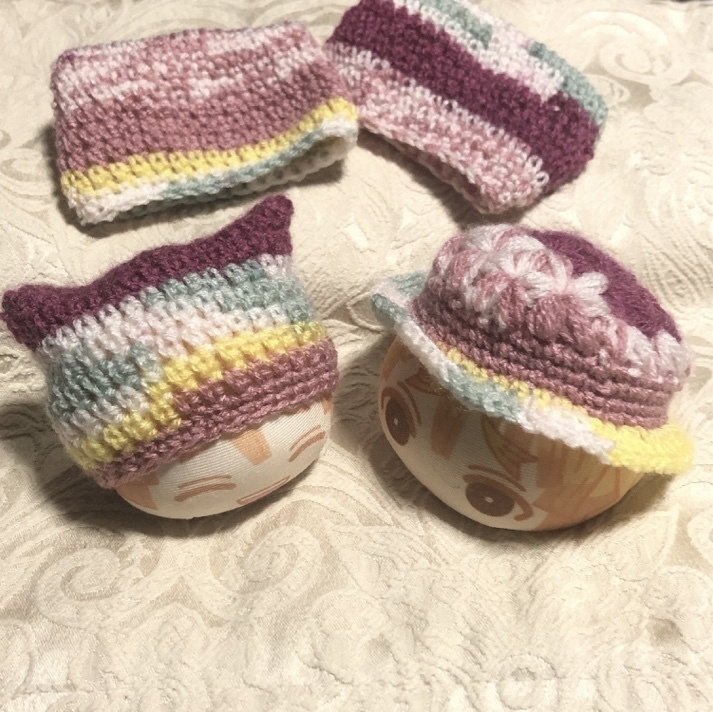 ねこみみニット帽(春夏秋冬シリーズ)