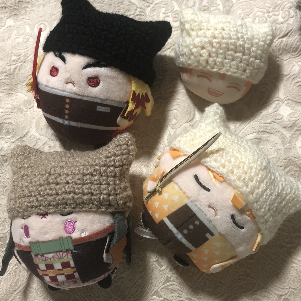 ねこみみニット帽(子猫が大人になりました)