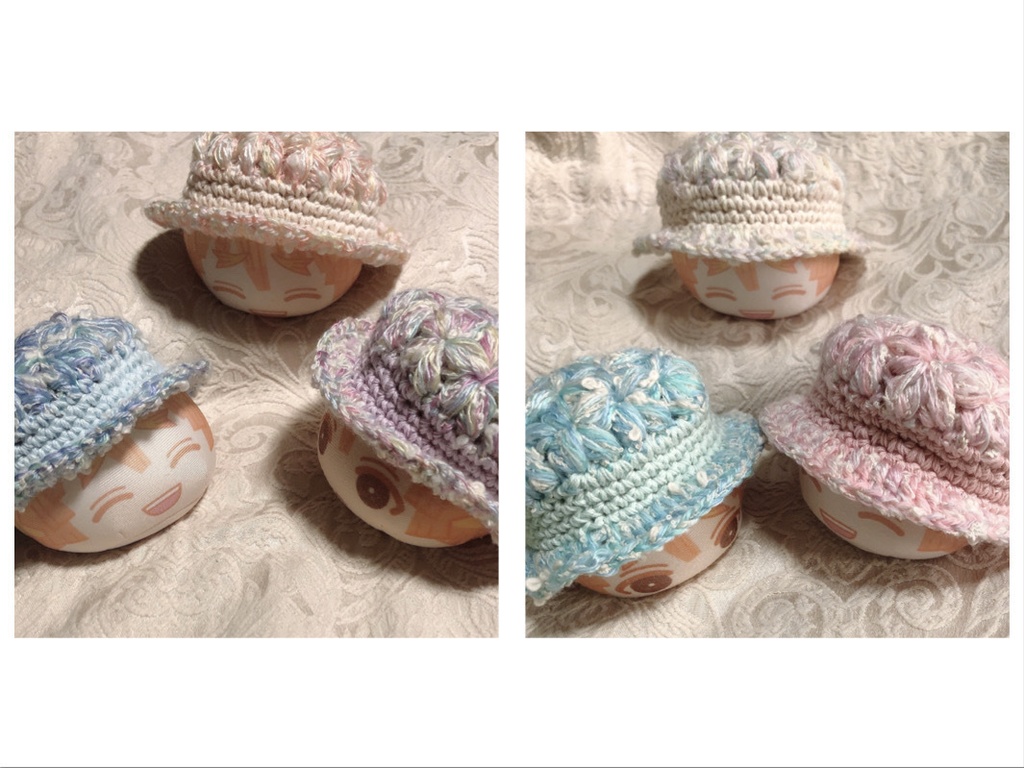 お花いっぱい帽子(シュガーシリーズ)