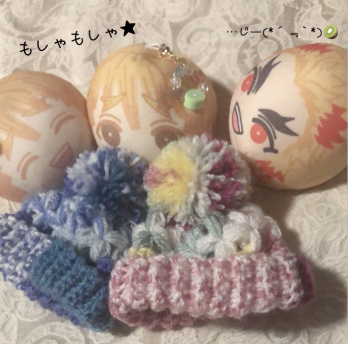 第3弾🌟お花のぽんぽんニット帽