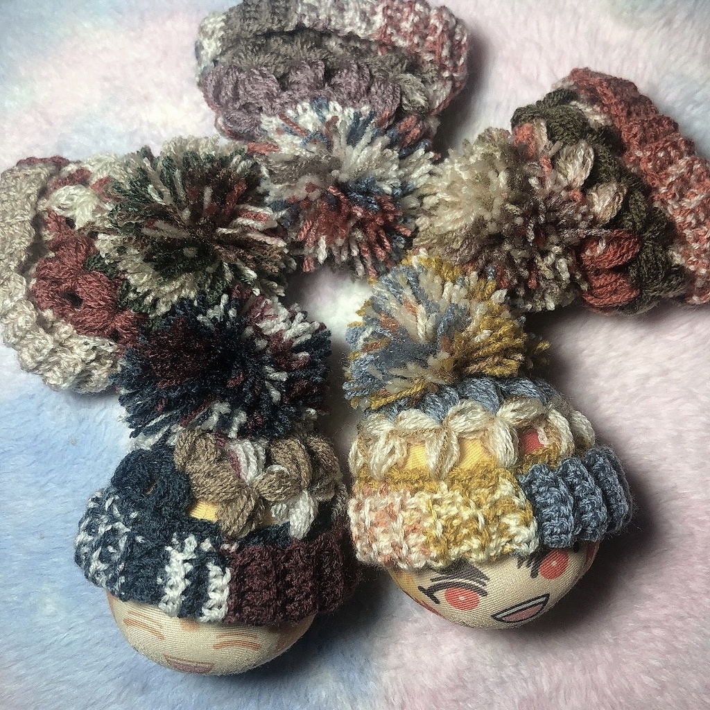第3弾🌟お花のぽんぽんニット帽