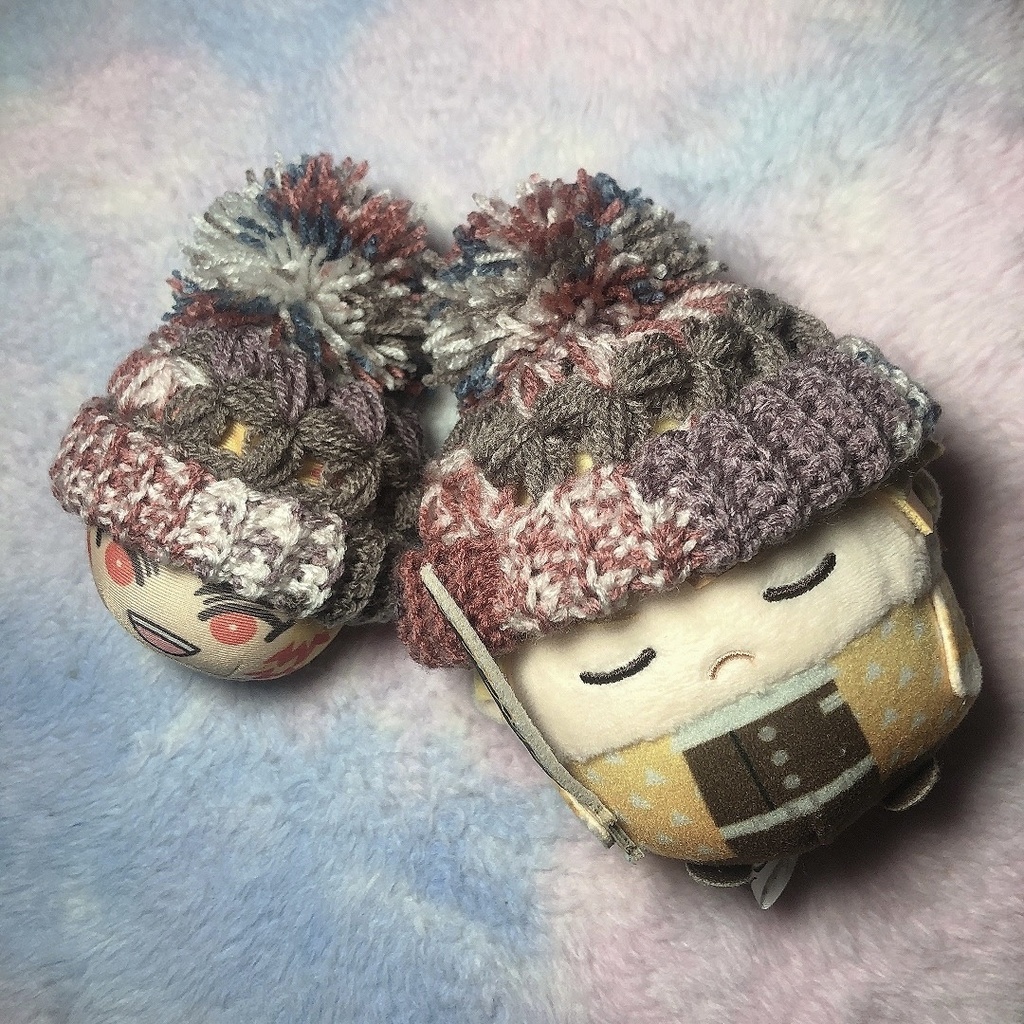 第3弾🌟お花のぽんぽんニット帽