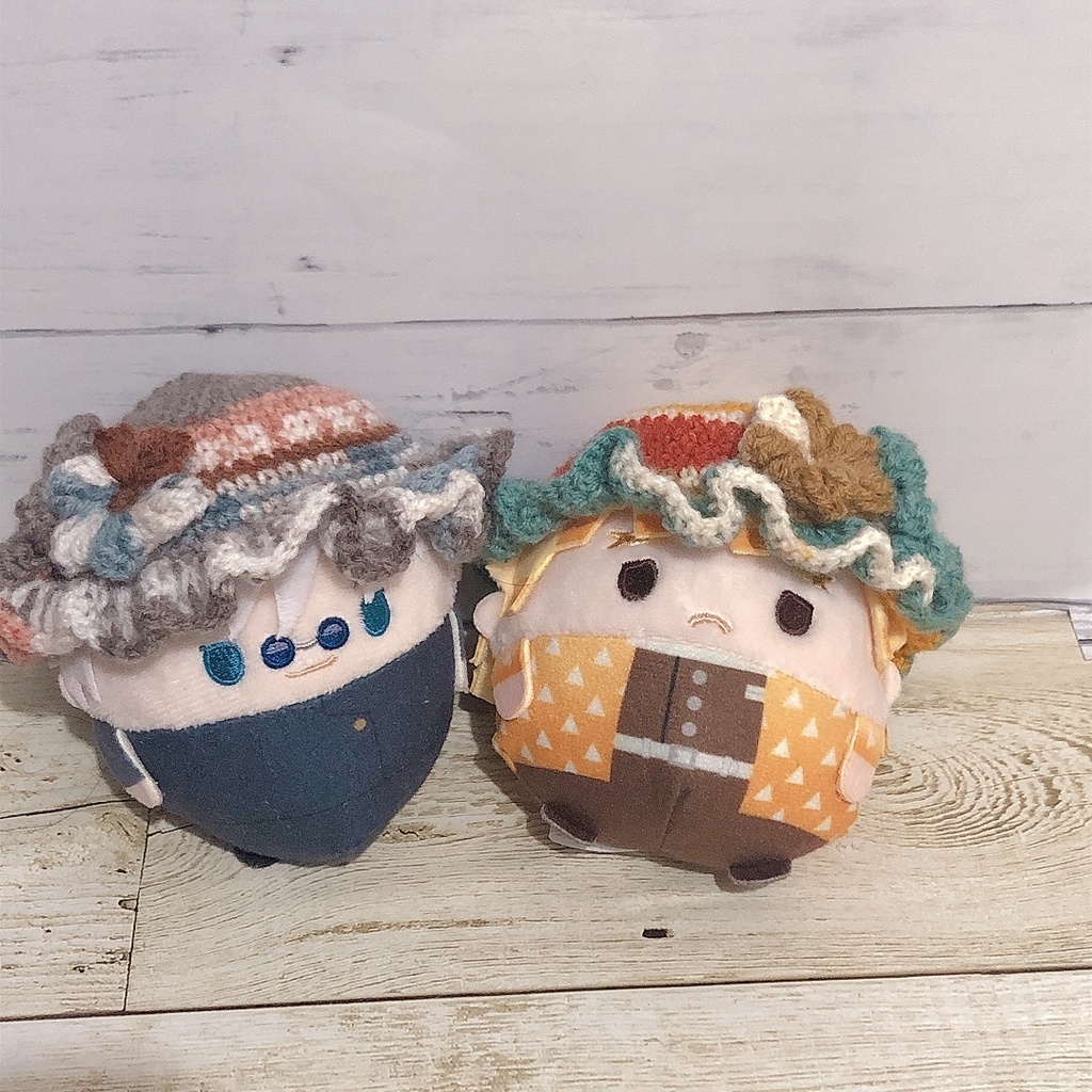 ぷっくりお花のフリル帽子☆ふわコロりんサイズ