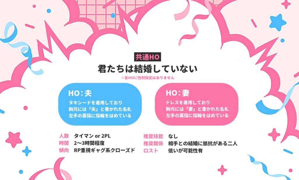 CoC「荒唐無稽マリアージュ」