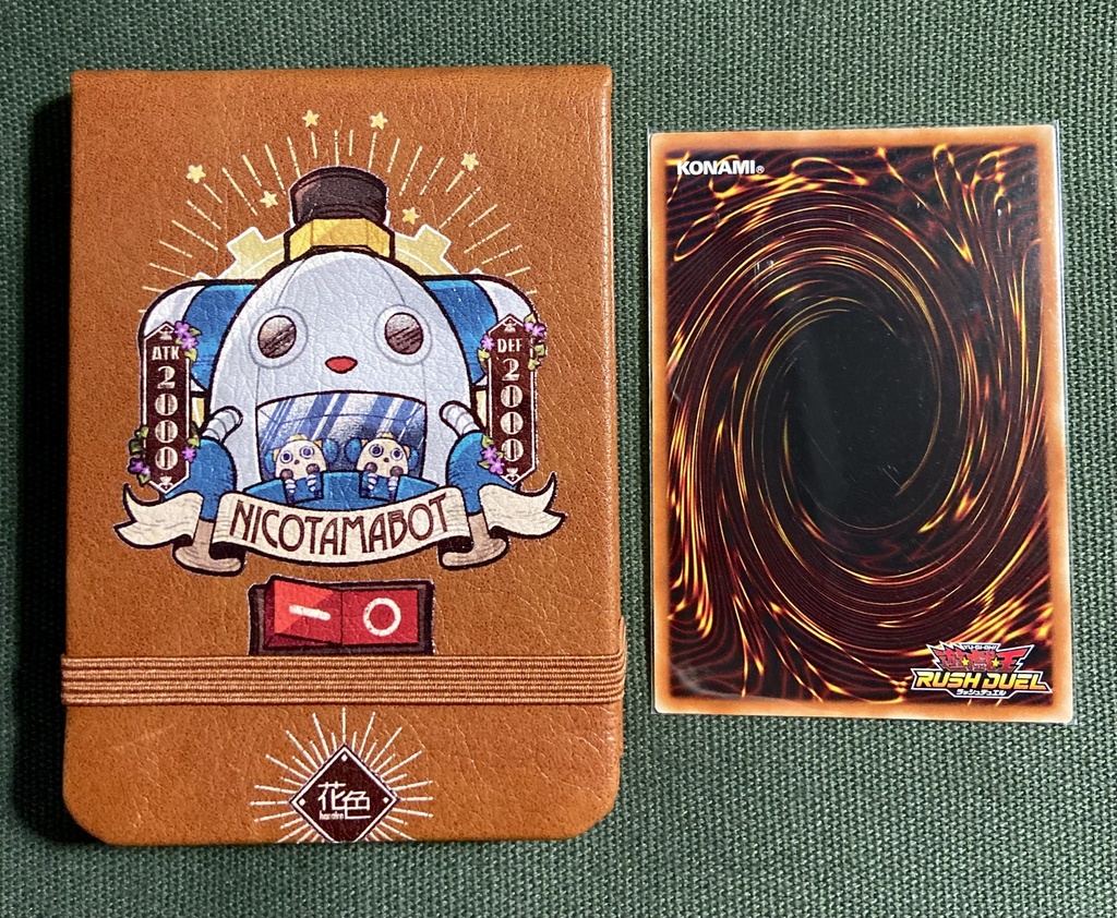 ニコタマボット ハードカバーメモ帳