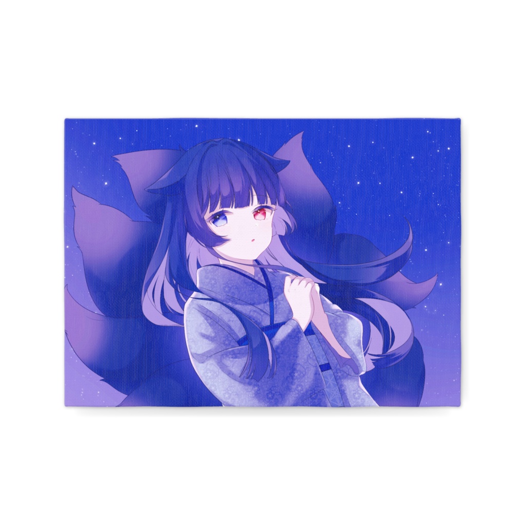 【13th Anniversary】緋惺 キャンバス - 天かける星