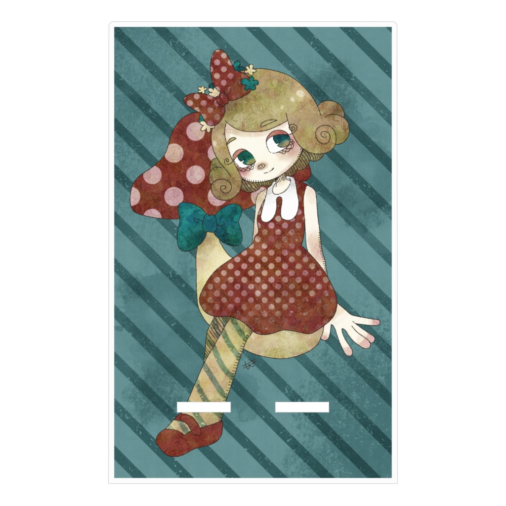 これが私アクリルスマホスタンド