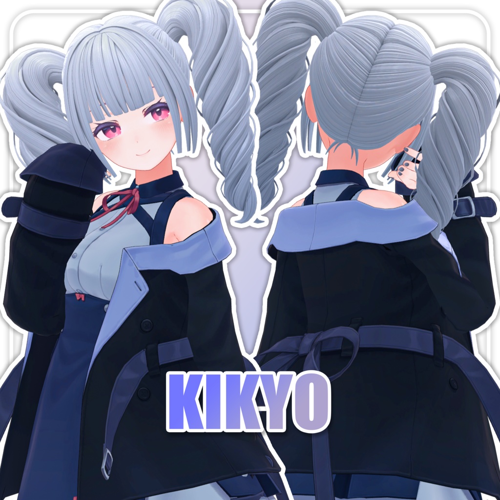 【VRC Hair】Spring Twin