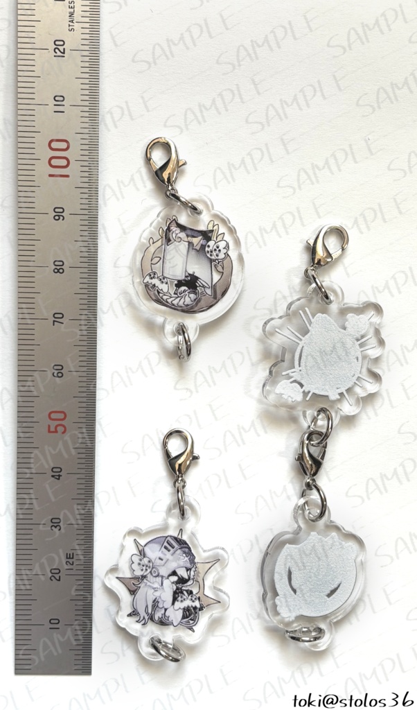 アクリルチャーム